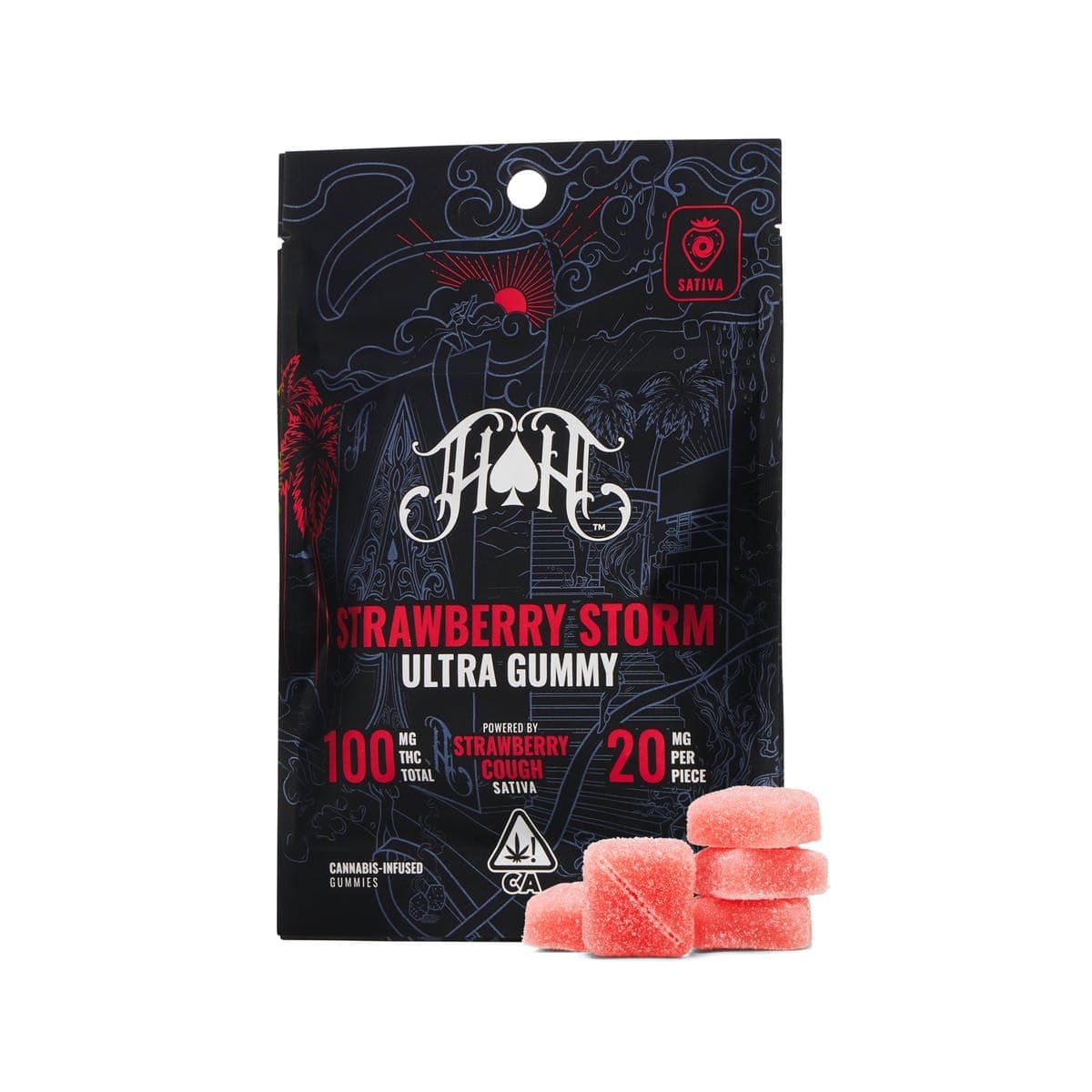 Strawberry Storm - 5pc x 20mg - 100mg