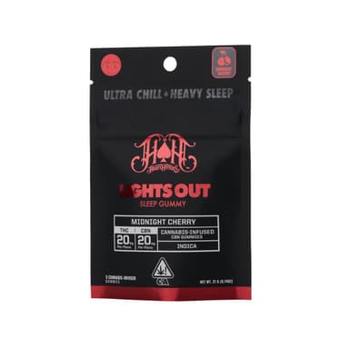 Midnight Cherry - 20mg:20mg THC:CBN - 5pcs - 100mg image 2