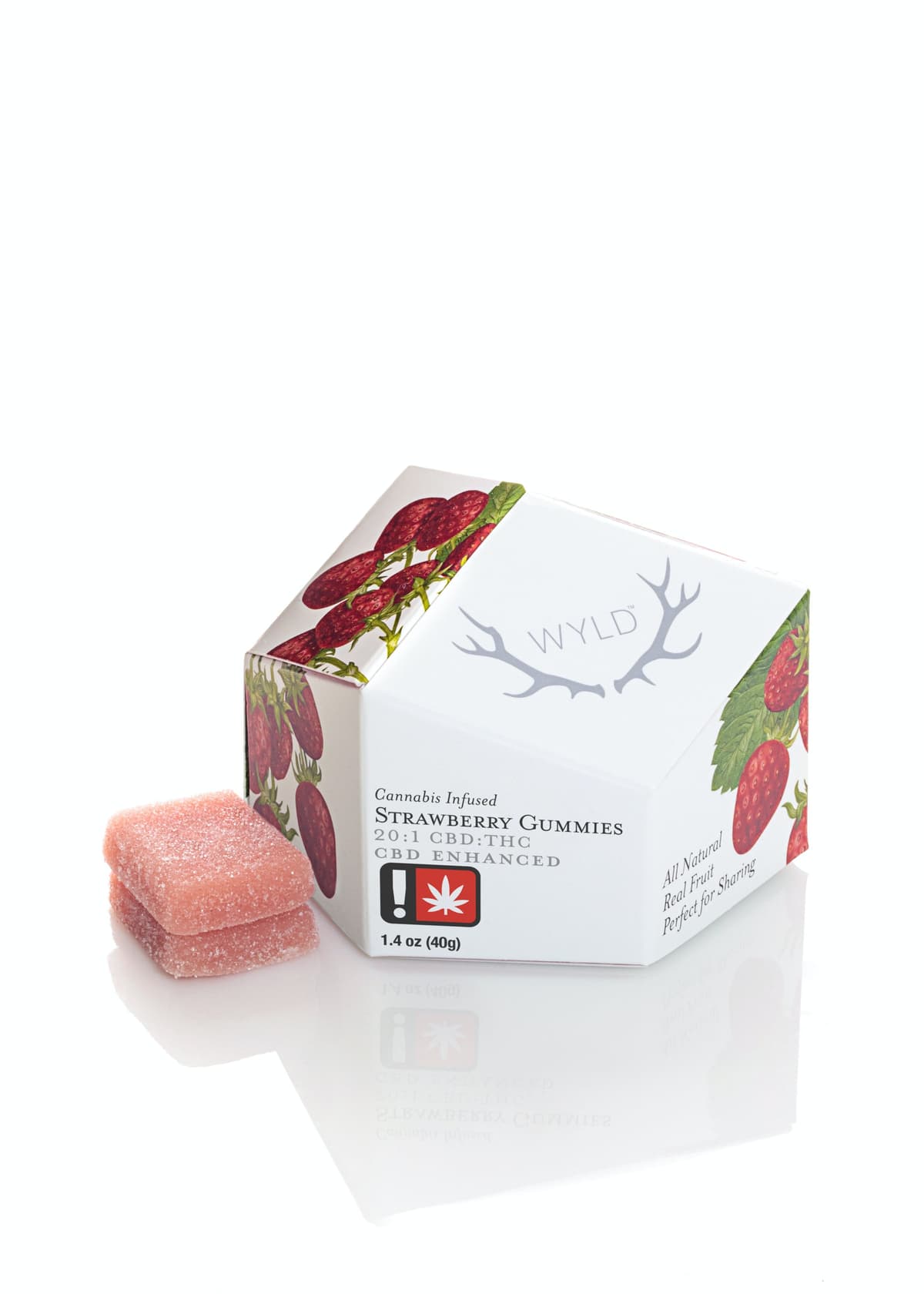 Strawberry - 20:1 CBD:THC - 100mg