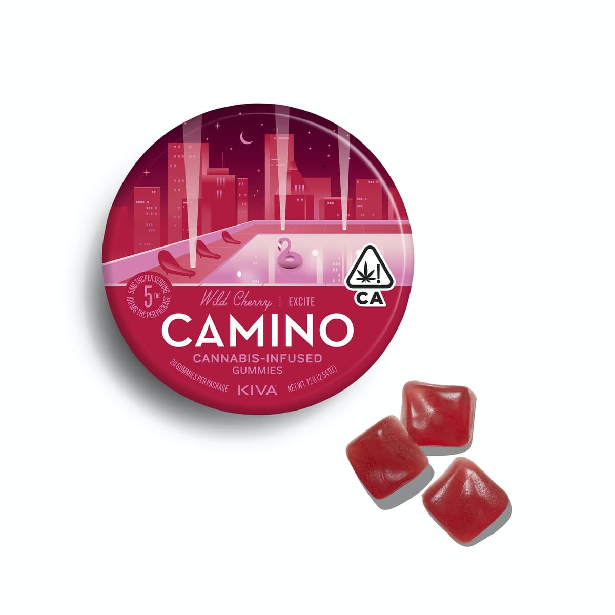 WIld Cherry - 1:1:1 THC:CBC:CBG - 100mg