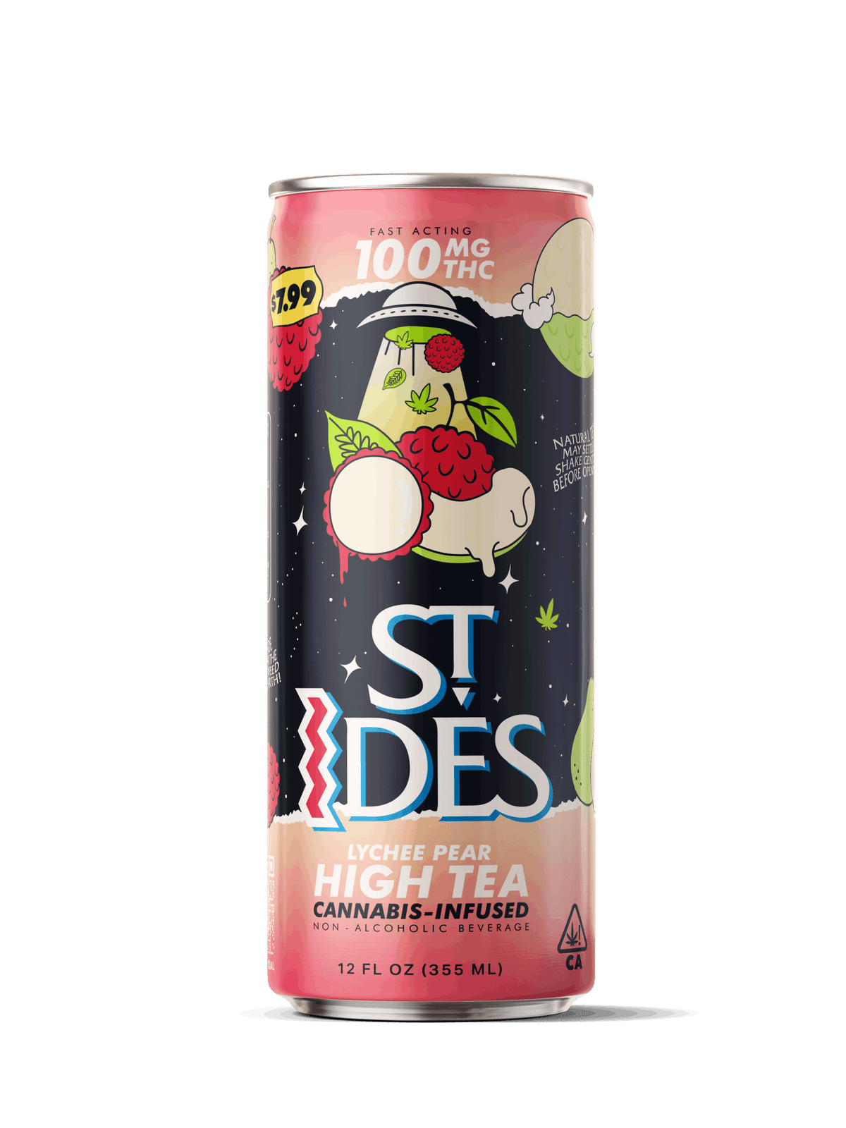 Pear Lychee Tea - 100MG - High Tea