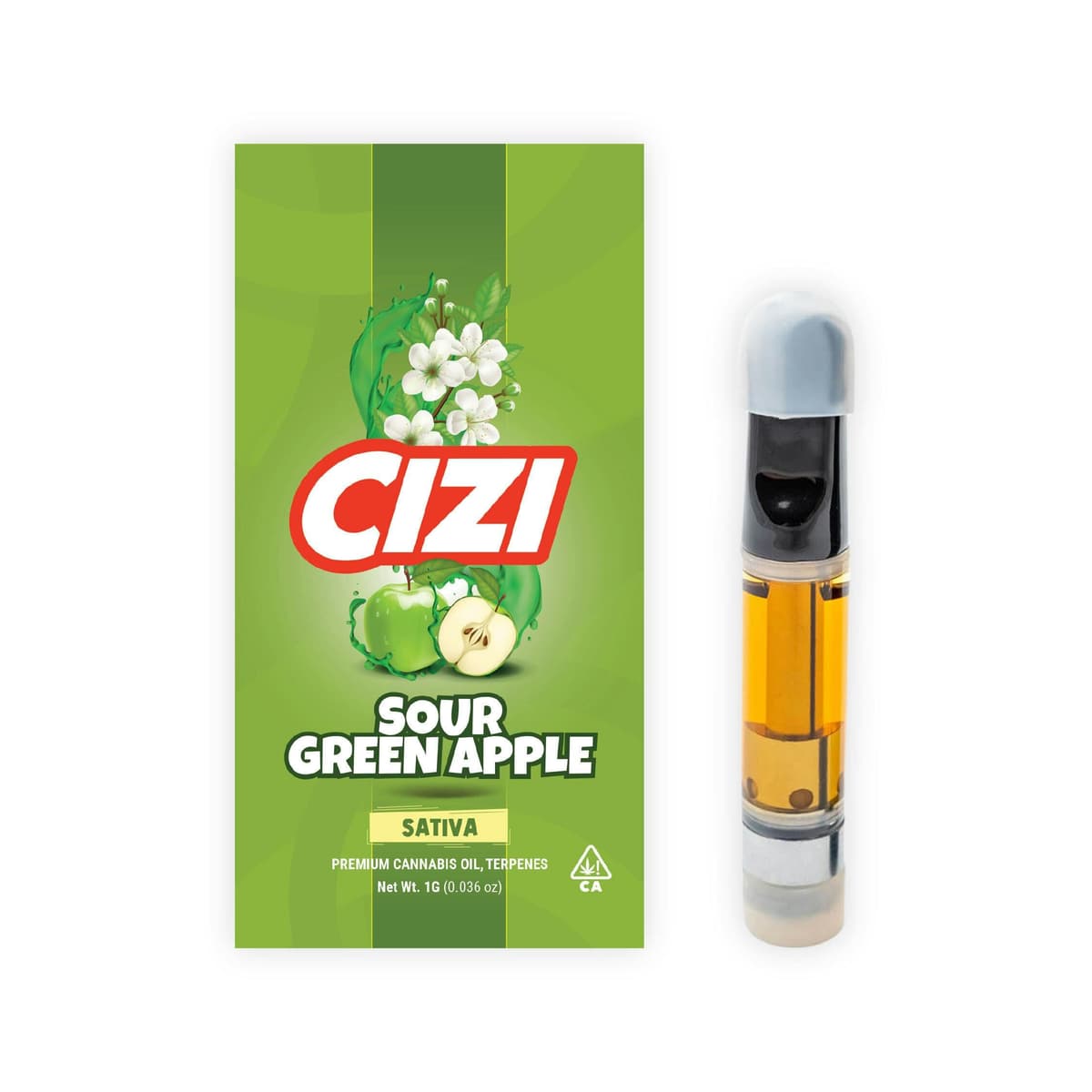 Sour Green Apple - 510 Cart - 1g