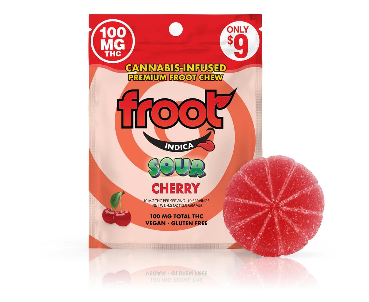 Sour Cherry - 100mg - Single gummy