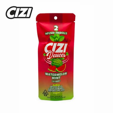 Watermelon Mint -.75G - 2PK - Infused Pre-Roll image 2