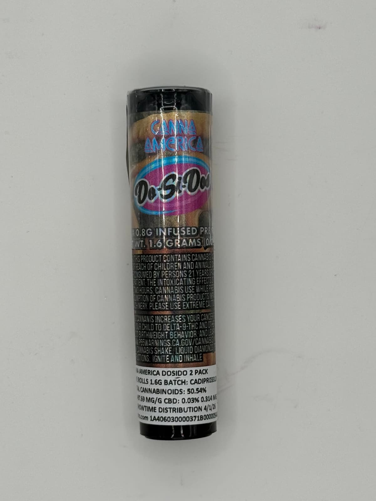 Dosido  - 1.6G - Infused pre-roll - 2 PK
