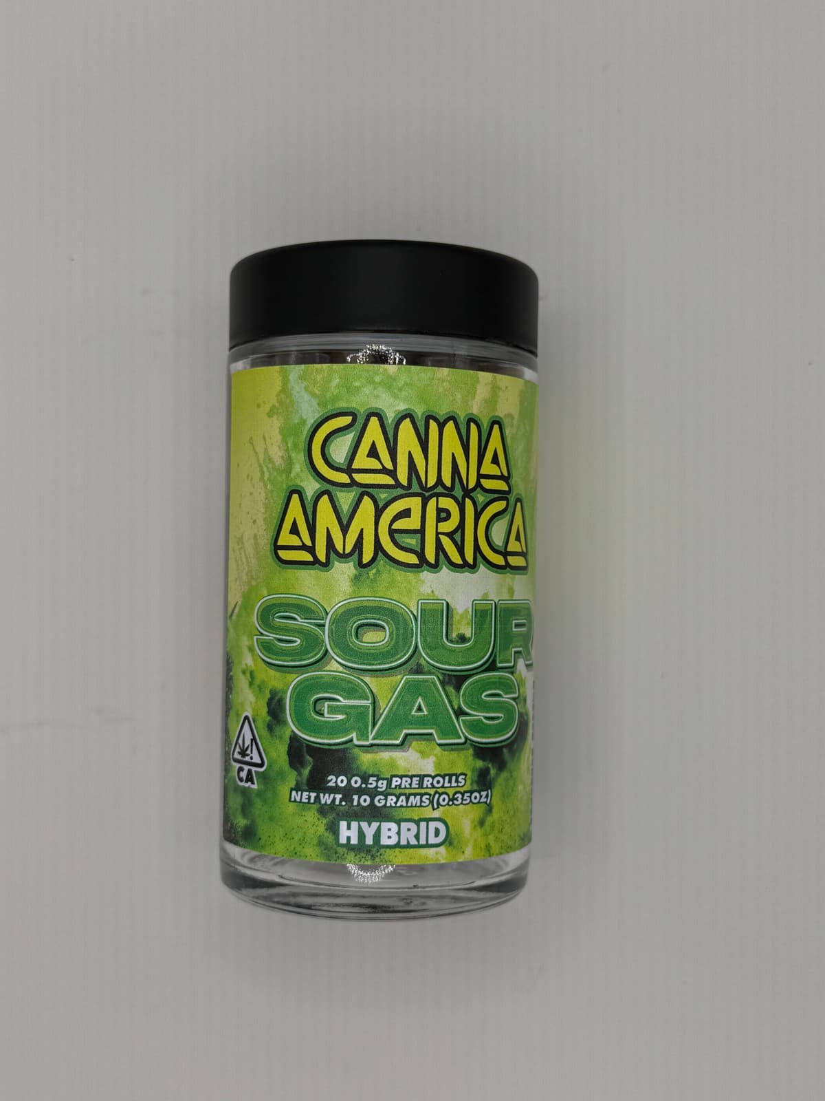 Sour Gas - (0.5g x 20) - 10G - 20PK Pre-Rolls